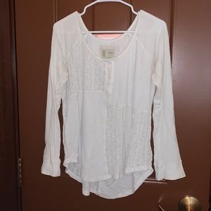 Anthropologie Thermal Long Sleeve